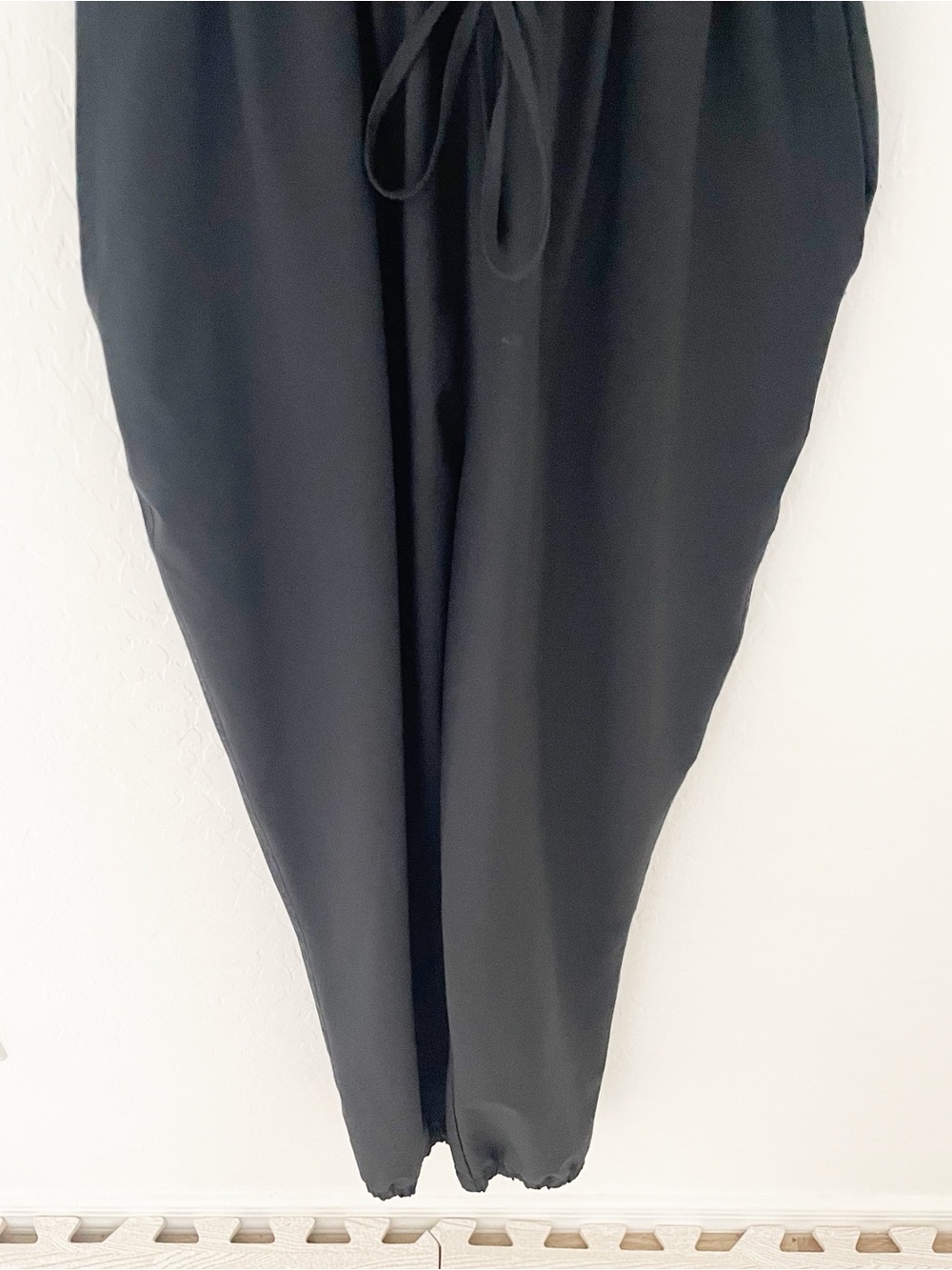 Abercrombie & Fitch athletic jogger jumpsuit black size xs - Picture 3 of 7